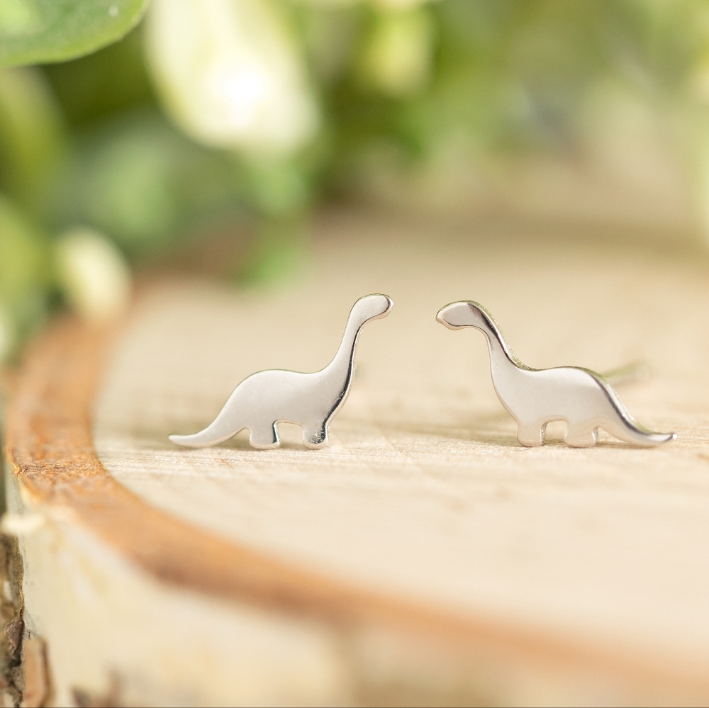 Mini Dino Studs (S925)
